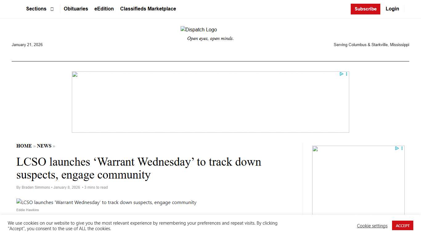LCSO launches ‘Warrant Wednesday’ to track down suspects, engage community - The Dispatch